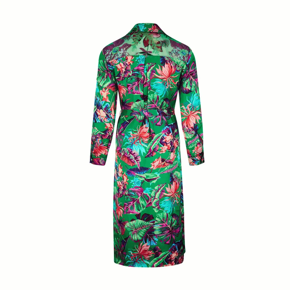 Lise Charmel Paradis Sauvage Green Shirt Dress