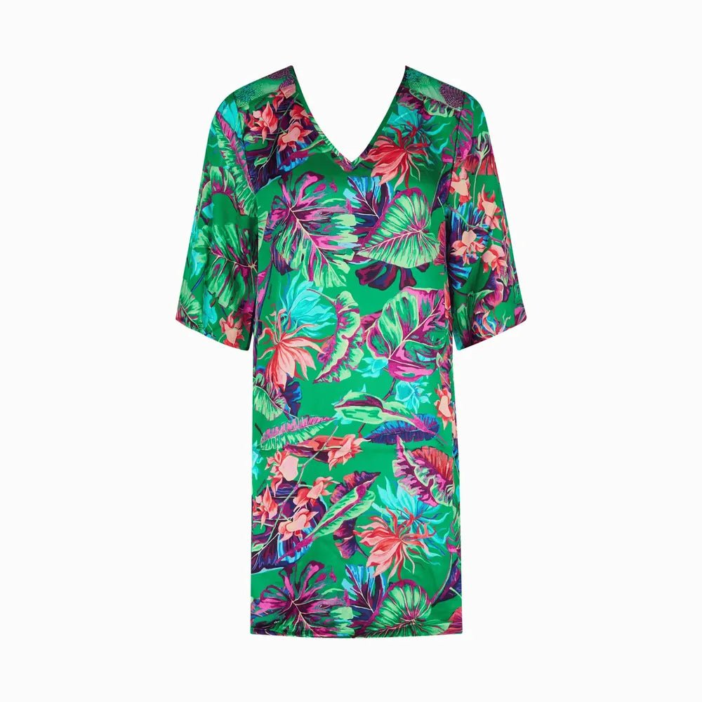 Lise Charmel Paradis Sauvage Green Tunic