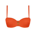 Lise Charmel Sillage Couture Orange Bandeau Bikini Top