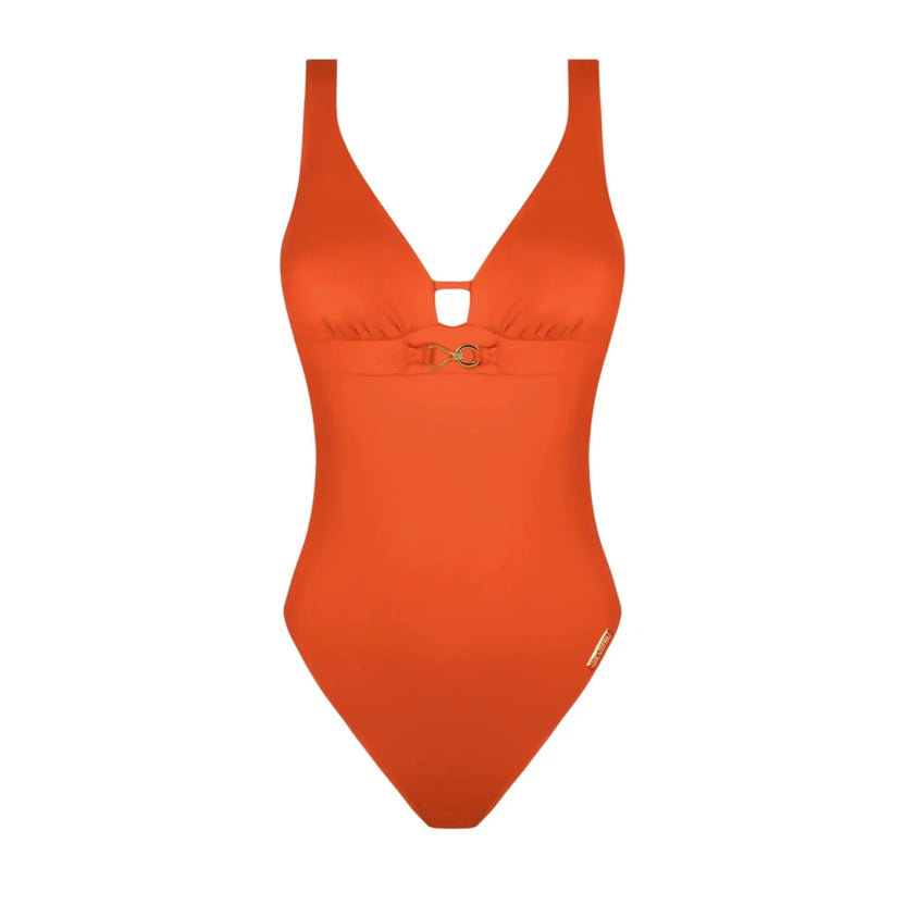 Lise Charmel Sillage Couture Orange Swimsuit