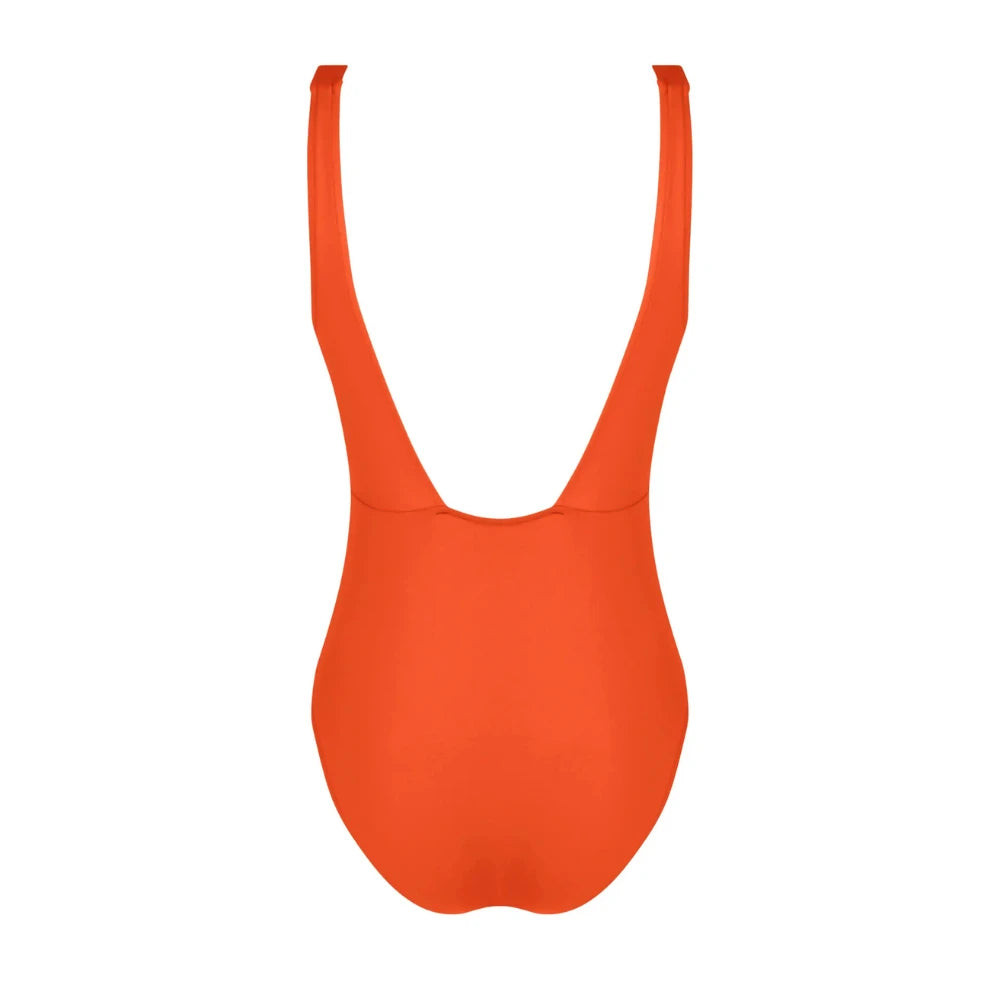 Lise Charmel Sillage Couture Orange Swimsuit Back