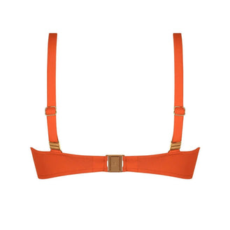 Lise Charmel Sillage Couture Orange Triangle Bikini Top Back