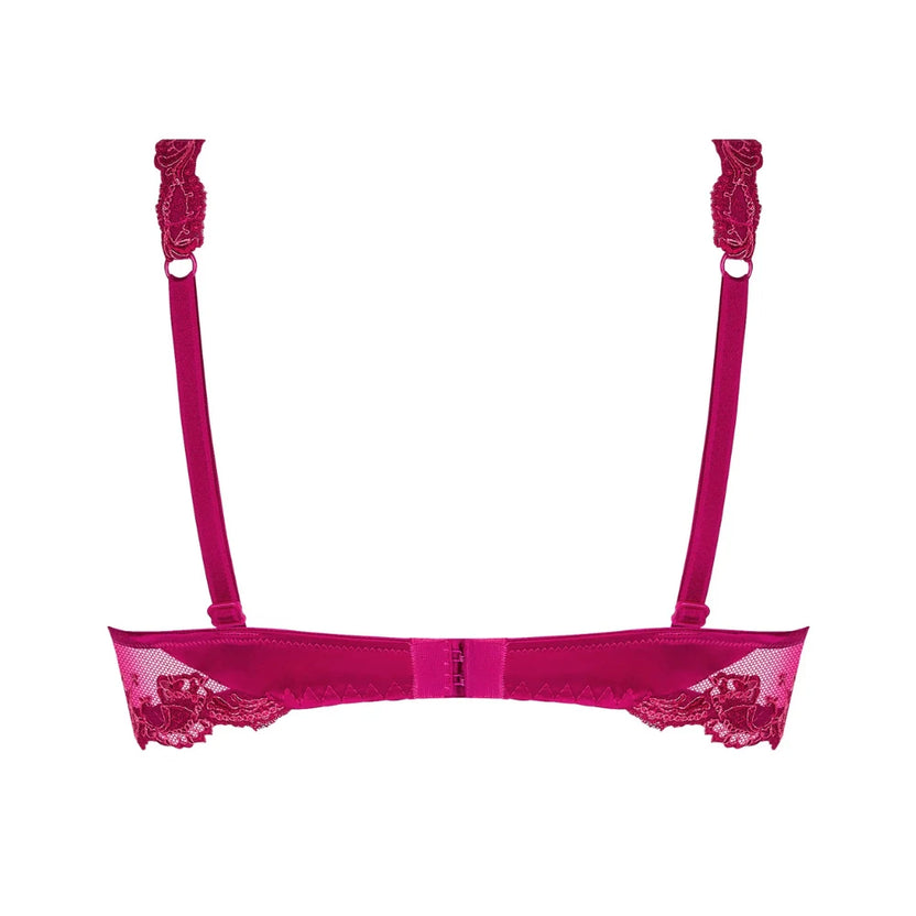 Lise Charmel Splendeur Soie Carmin Full Cup Bra Back