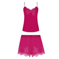 Lise Charmel Splendeur Soie Carmin Silk Cami & Shorts Front