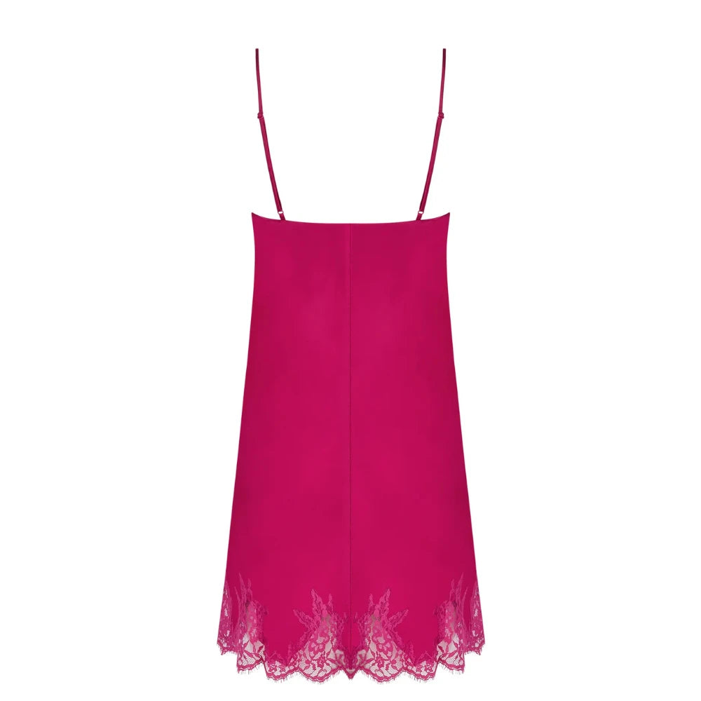 Lise Charmel Splendeur Soie Carmin Silk Chemise Back