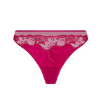 Lise Charmel Splendeur Soie Carmin Thong
