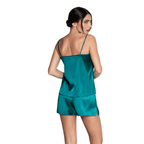 Lise Charmel Sublime en Dentelle Teal Green Cami Set Back