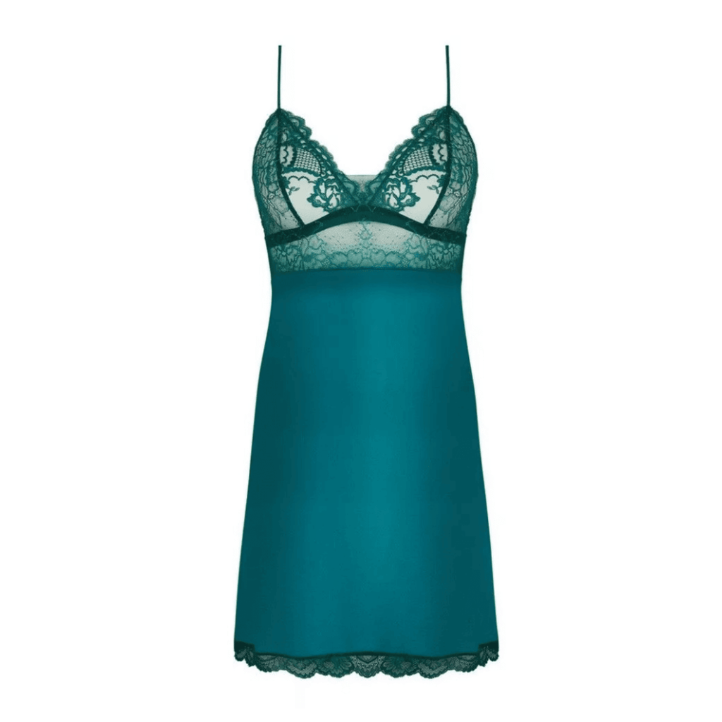 Lise Charmel Sublime en Dentelle Teal Green Chemise
