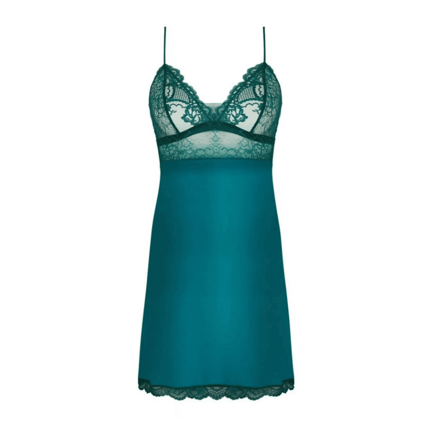 Lise Charmel Sublime en Dentelle Teal Green Chemise