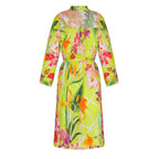 Lise Charmel Swim Fleurs Splendeur Lime Beach Shirt Back