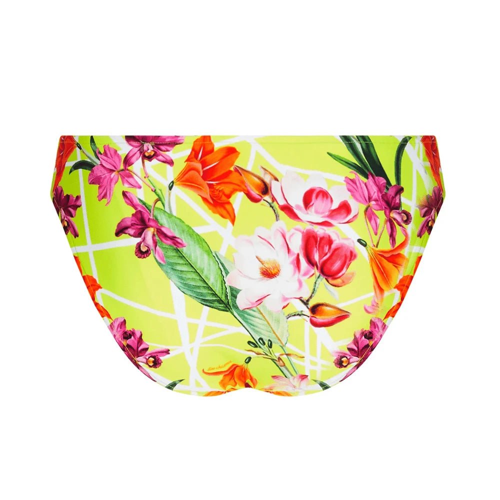 Lise Charmel Swim Fleurs Splendeur Lime Bikini Bottom Back