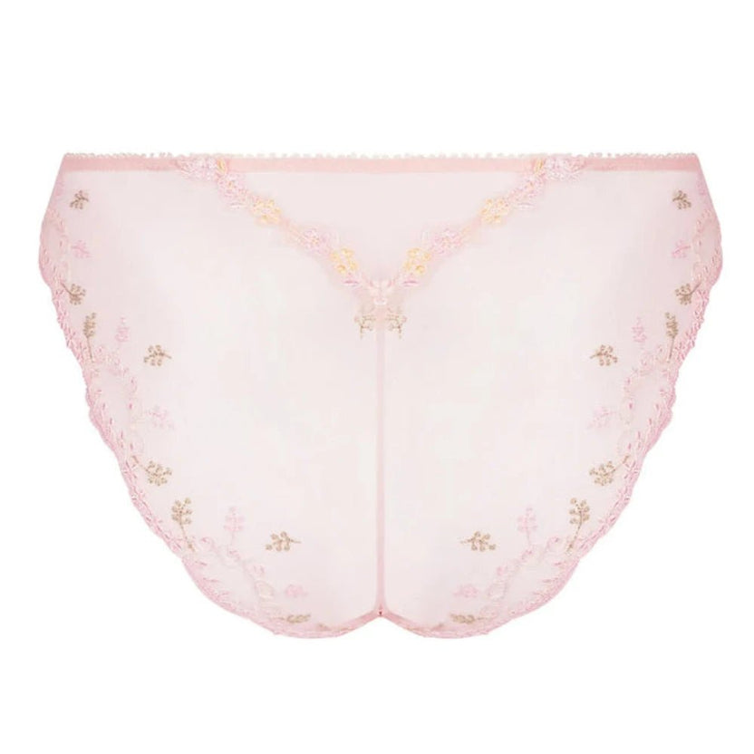Lise Charmel Waouh Mon Amour Pale Pink Italian Briefs Back