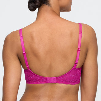 Marie Jo Noemy Pink Plunge Bra Back