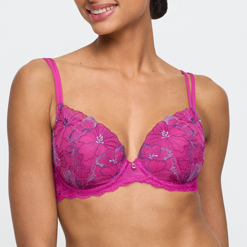 Marie Jo Noemy Pink Plunge Bra Front