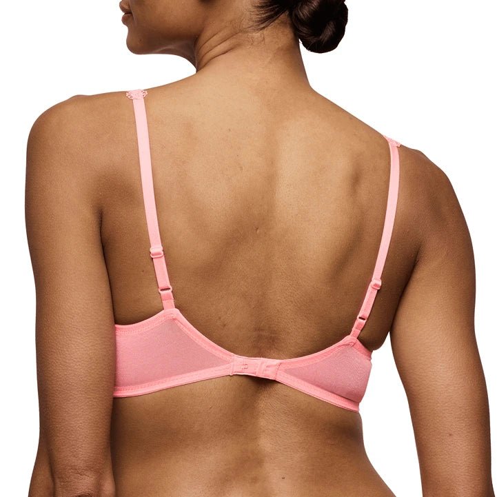 Marie Jo Annaelle Neon Peach Heartshape Bra Back