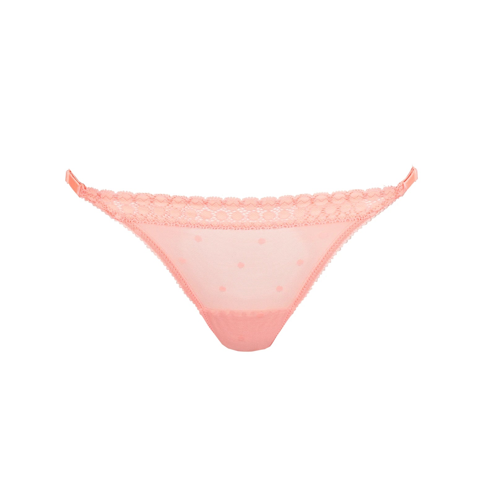 Marie Jo Annaelle Neon Peach Mini Thong
