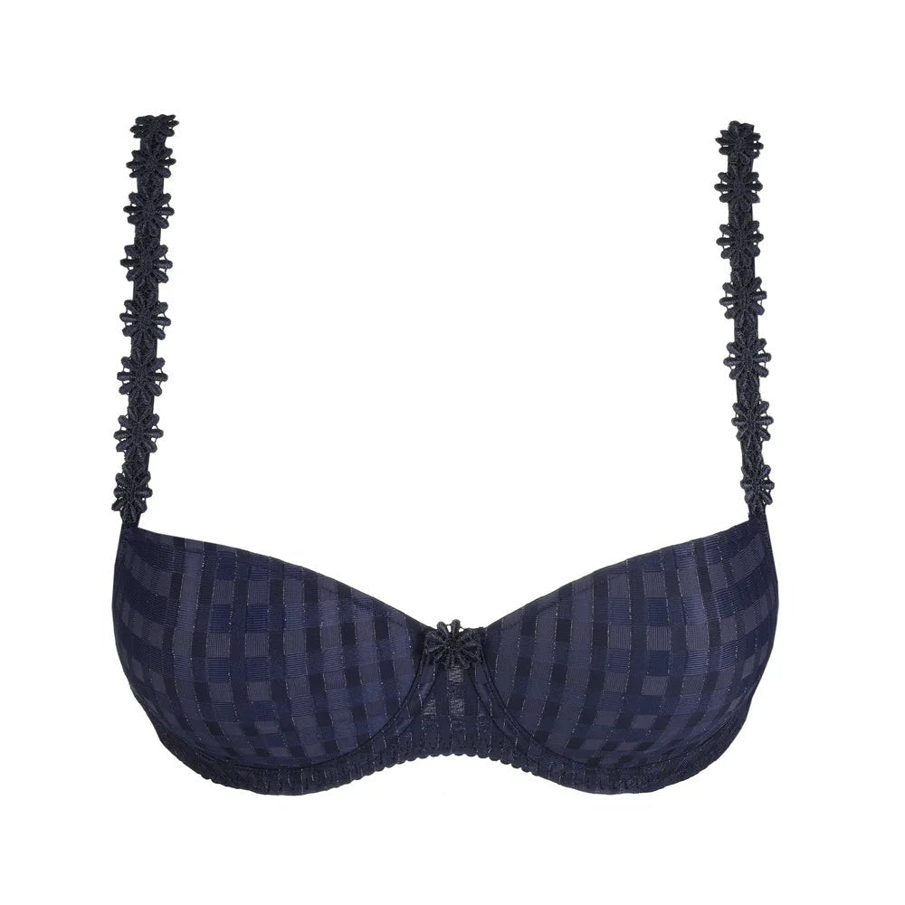Marie Jo Avero Velvet Blue Padded Balcony Bra