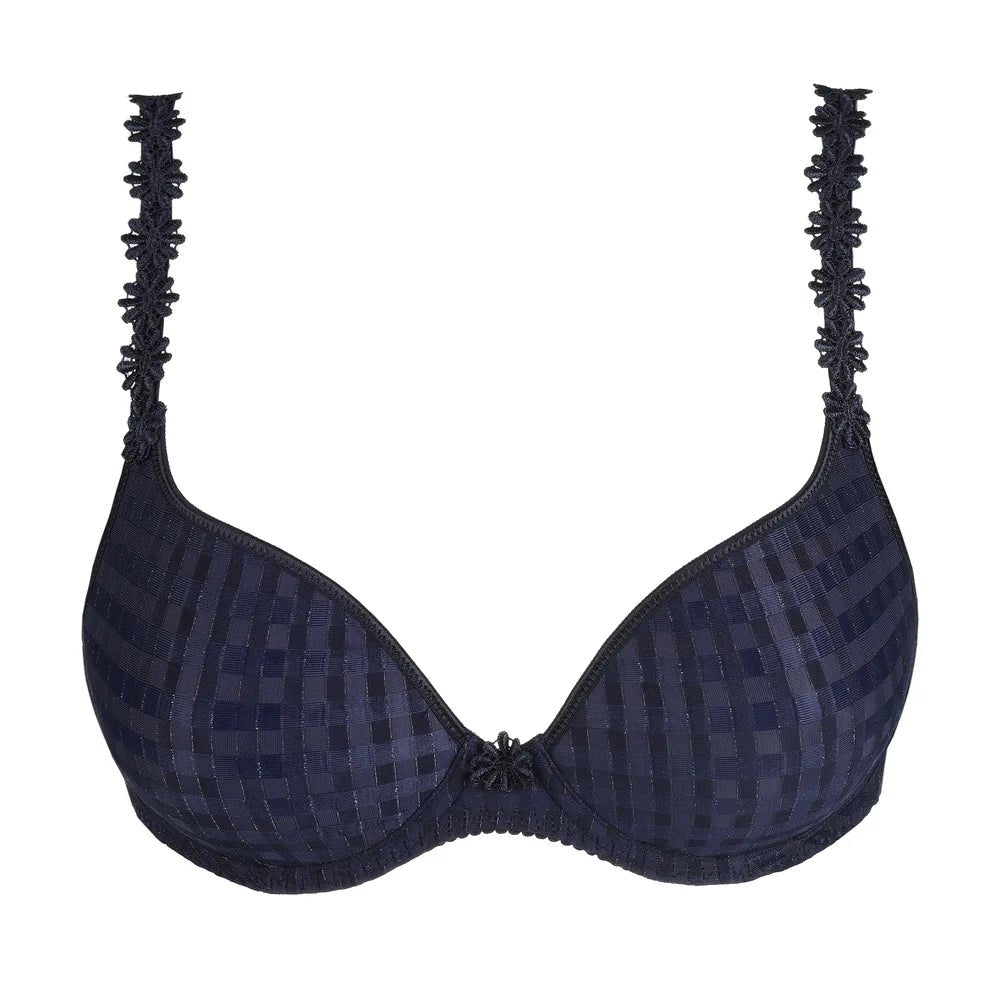 Marie Jo Avero Velvet Blue Heartshape Bra