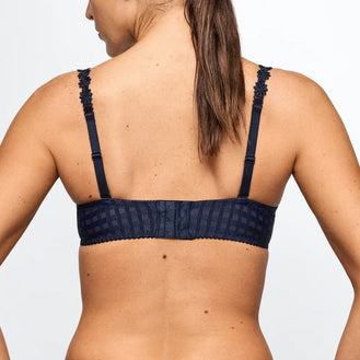 Marie Jo Avero Velvet Blue Heartshape Bra Back
