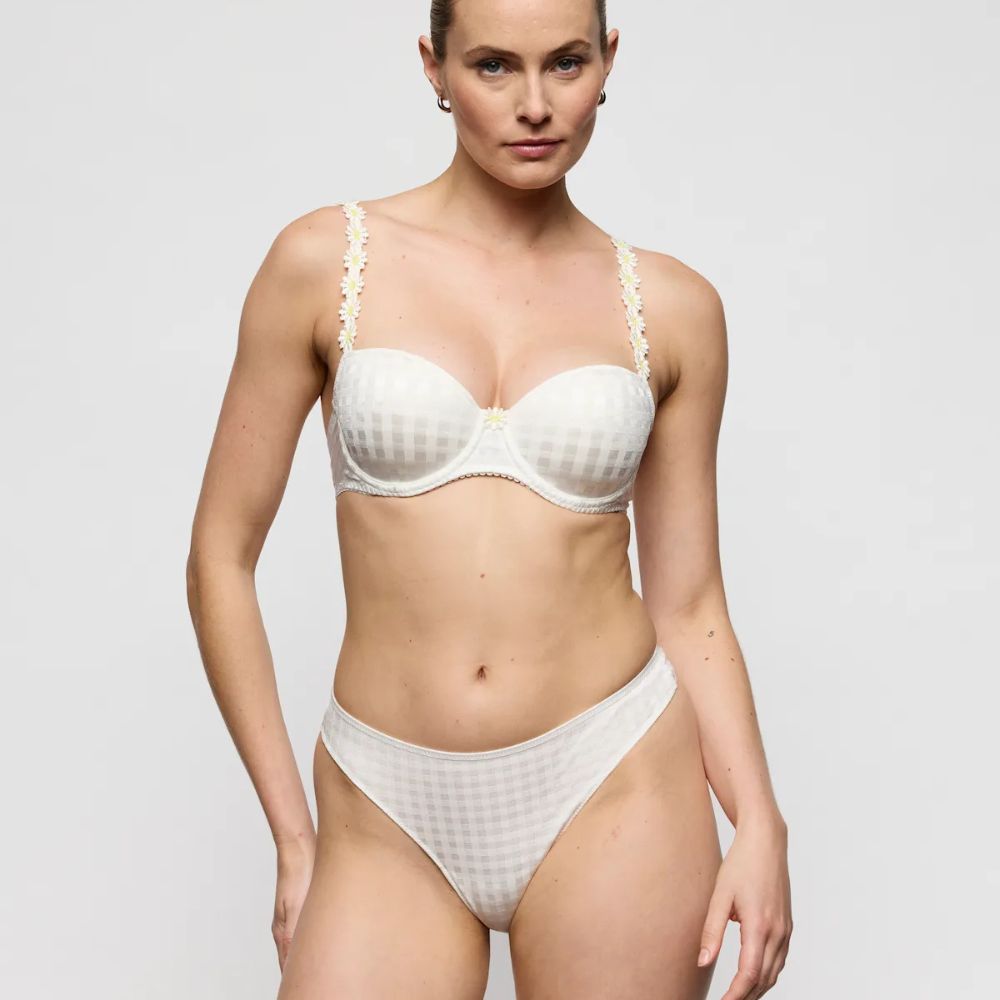 Marie Jo Avero Ivory Padded Balcony Bra Front