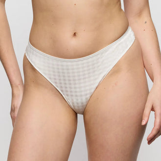 Marie Jo Avero Ivory Thong Front