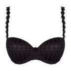 Marie Jo Avero Black Padded Balcony Bra Front