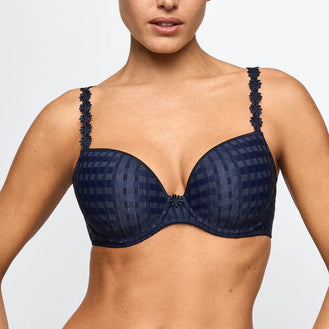 Marie Jo Avero Velvet Blue T-Shirt Bra Front