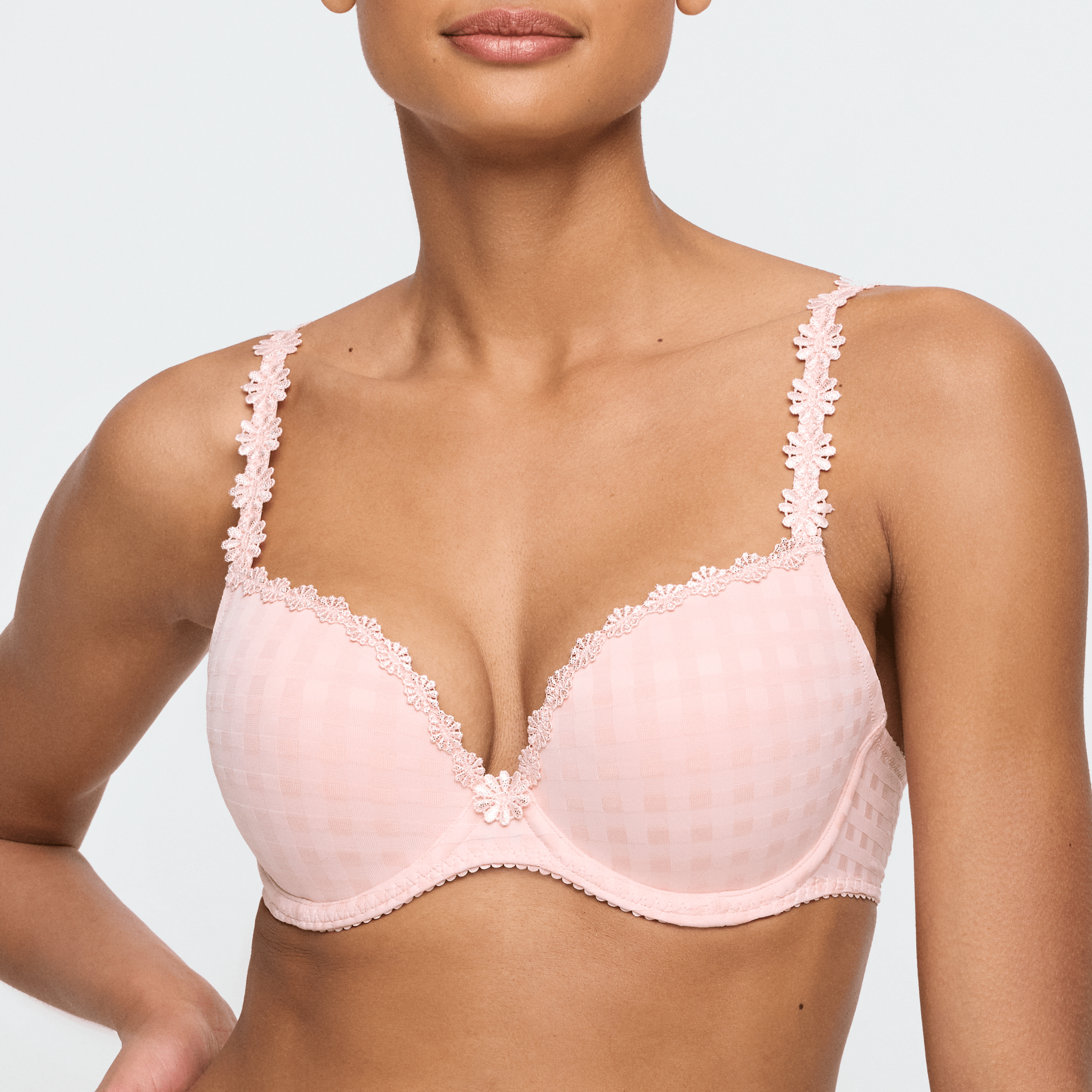 Marie Jo Avero Pearly Pink Push-Up Bra Front