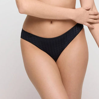 Marie Jo Avero Black Rio Briefs Front