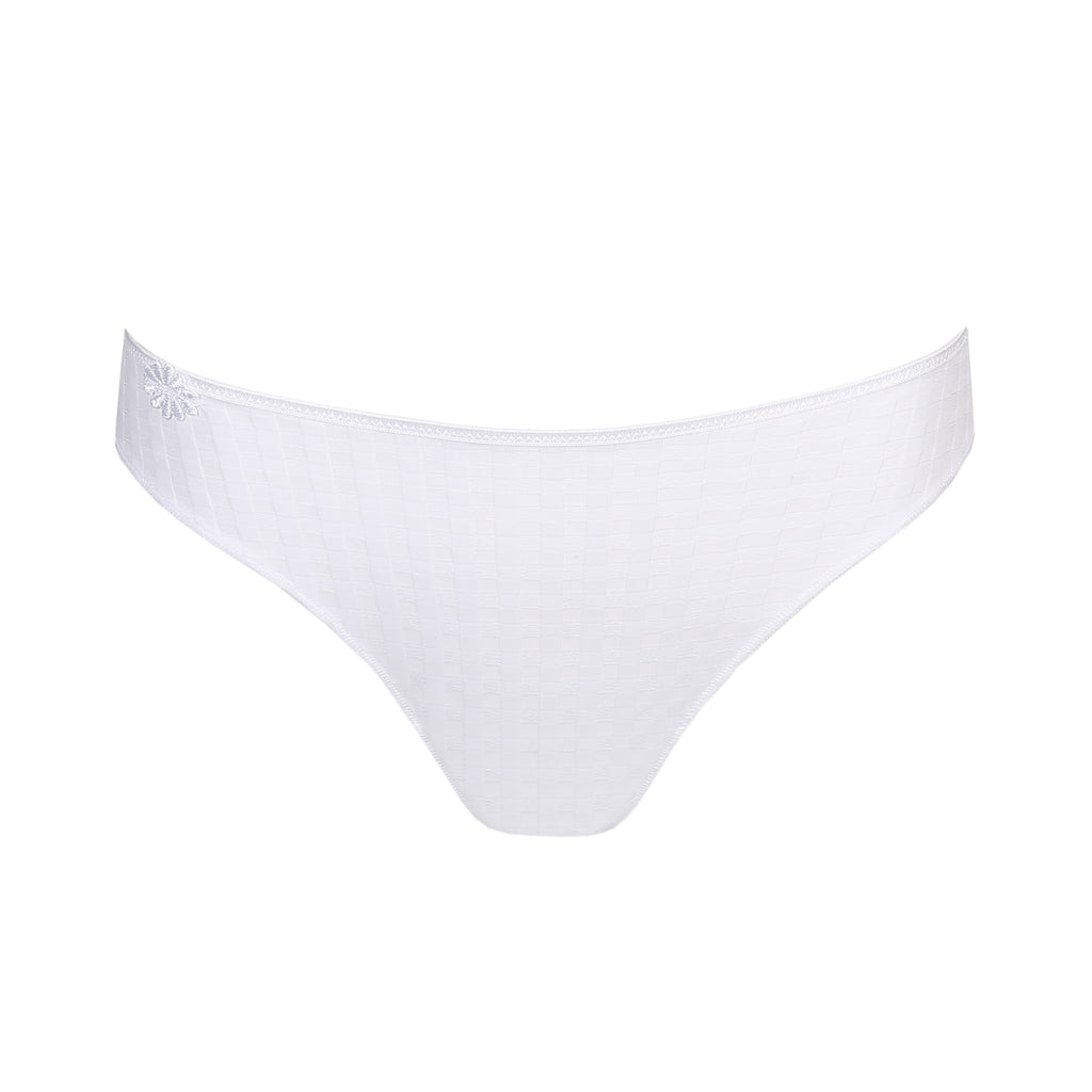 Marie Jo Avero White Rio Briefs