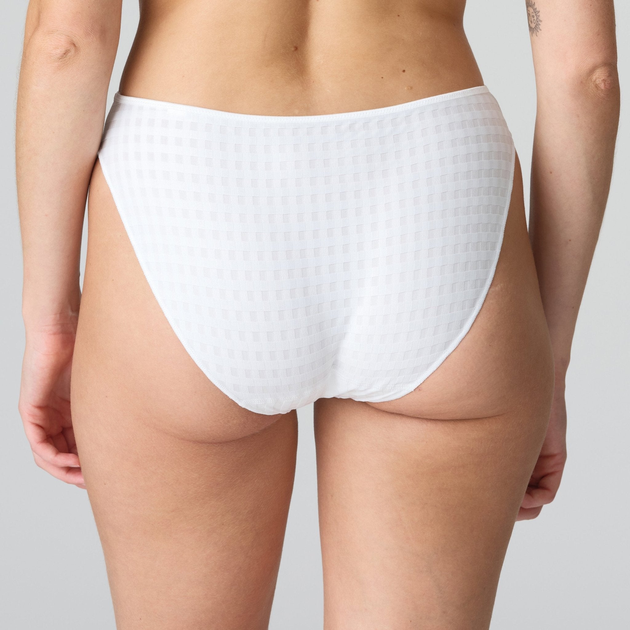 Marie Jo Avero White Rio Briefs Back