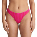 Marie Jo Avero Electric Pink Thong Front