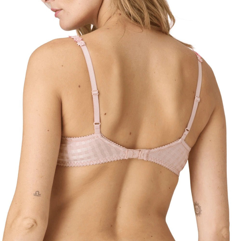 Marie Jo Avero Tiny Powder Rose Plunge Bra Back