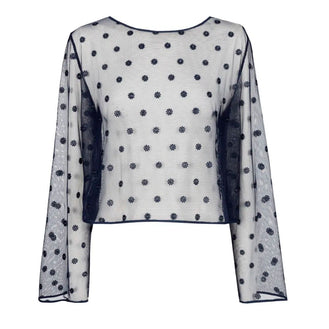 Marie Jo Avero Velvet Blue Top