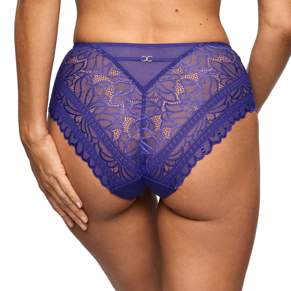 Marie Jo Cerina Velvet Blue Full Briefs Back
