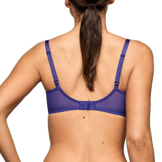 Marie Jo Cerina Velvet Blue Full Cup Bra Back