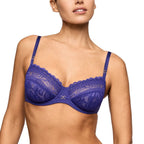 Marie Jo Cerina Velvet Blue Full Cup Bra Front