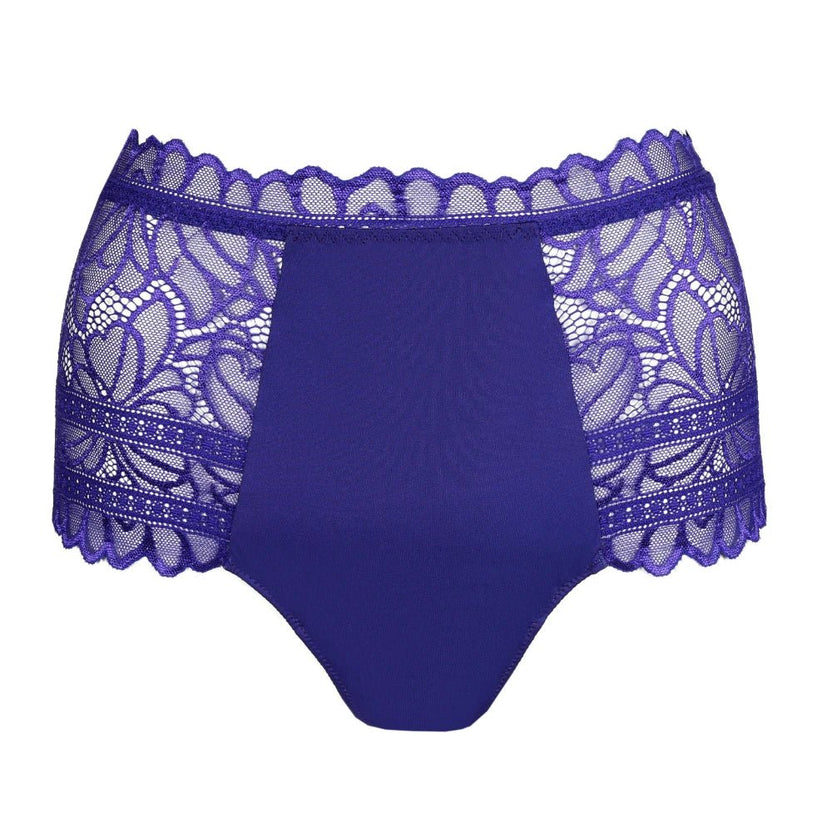 Marie Jo Cerina Velvet Blue High Waist Briefs