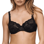 Marie Jo Cyrile Black Full Cup Bra Front