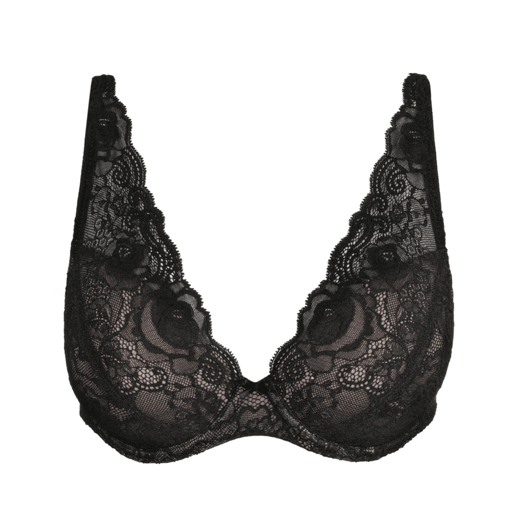 Marie Jo Cyrile Black Plunge Bra