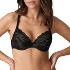 Marie Jo Cyrile Black Push-Up Bra Front