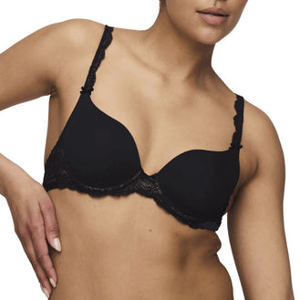Marie Jo Cyrile Black T-Shirt Bra Front