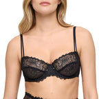 Marie Jo Jane Black Balcony Bra Front
