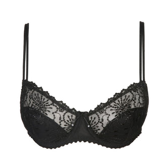 Marie Jo Jane Black Half Padded Balcony Bra