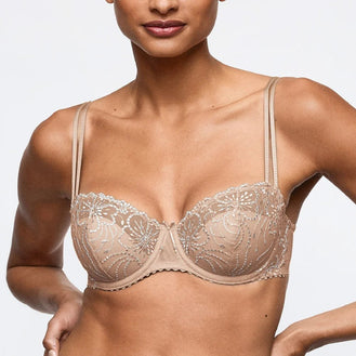Marie Jo Jane Sand Padded Balcony Bra Front