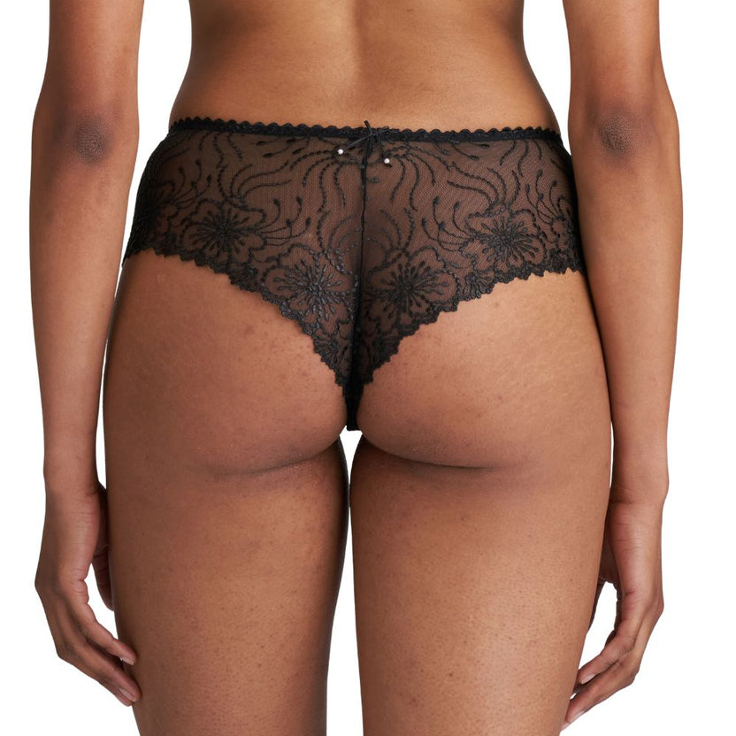 Marie Jo Jane Black Luxury Thong Back