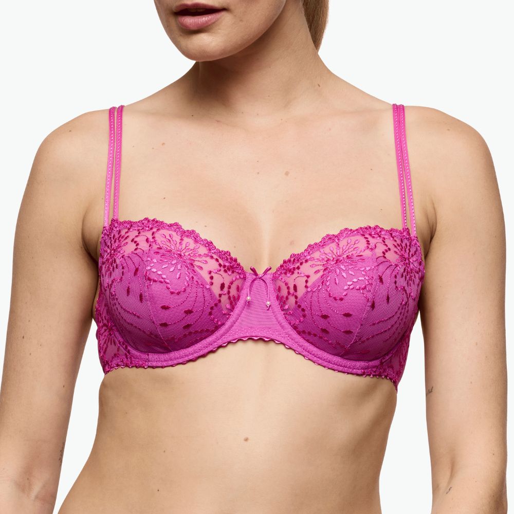 Marie Jo Jane Orchid Bliss Half Padded Balcony Bra Front