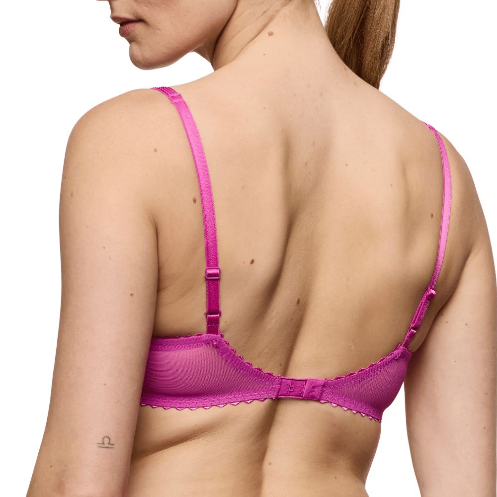 Marie Jo Jane Orchid Bliss Padded Balcony Bra Back