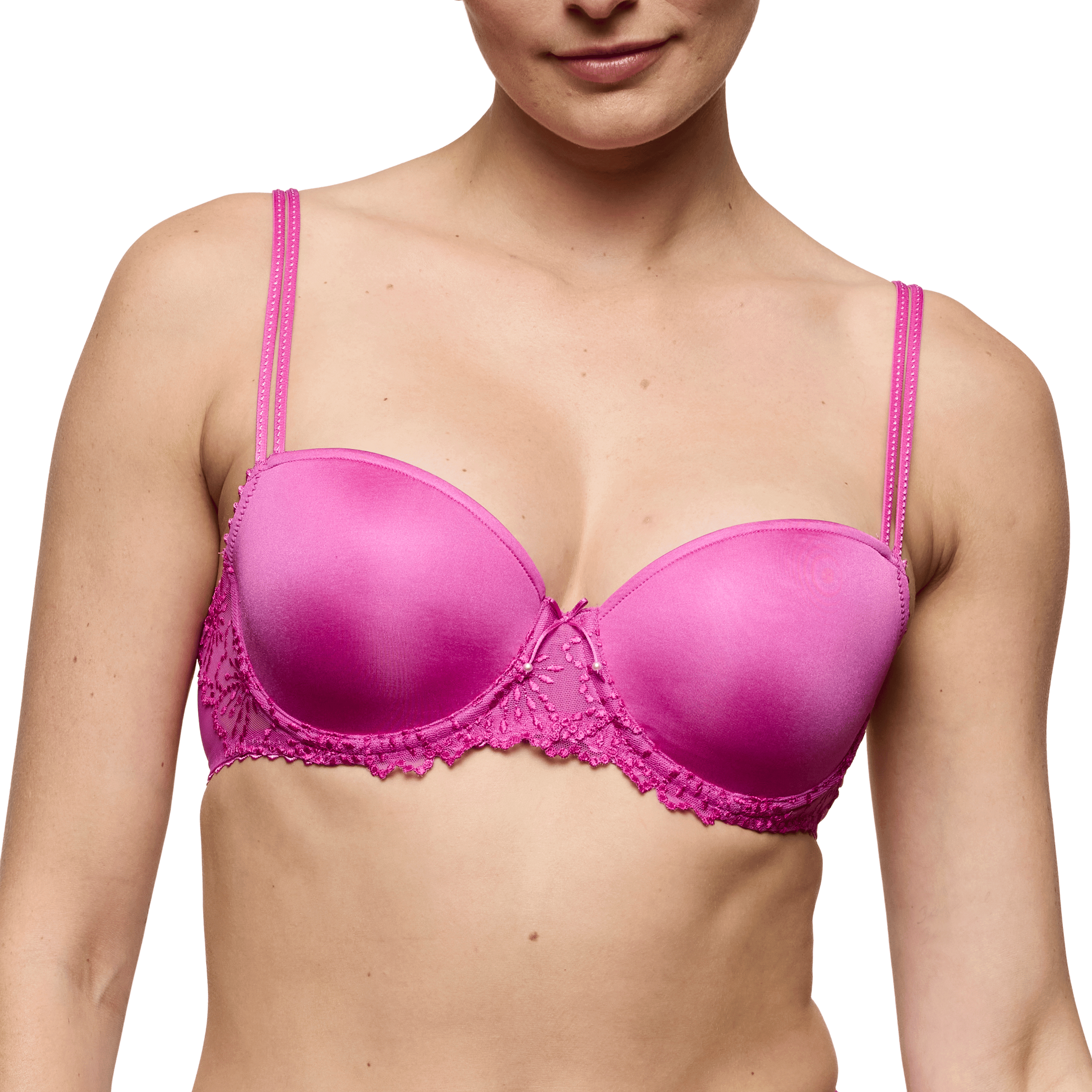 Marie Jo Jane Orchid Bliss Padded Balcony Bra Front