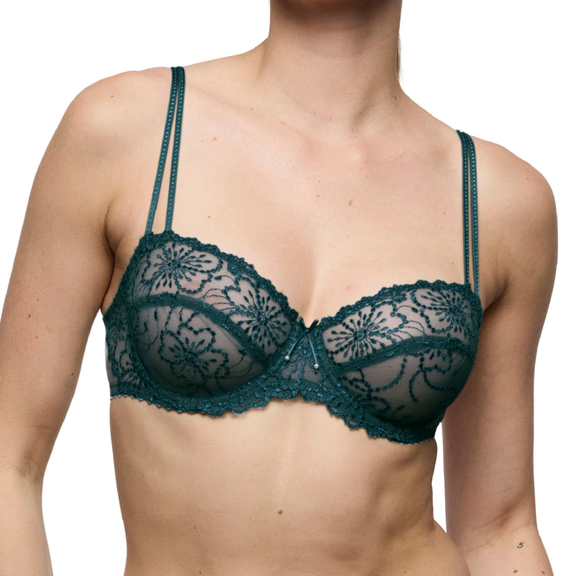 Marie Jo Jane Peacock Balcony Bra Front